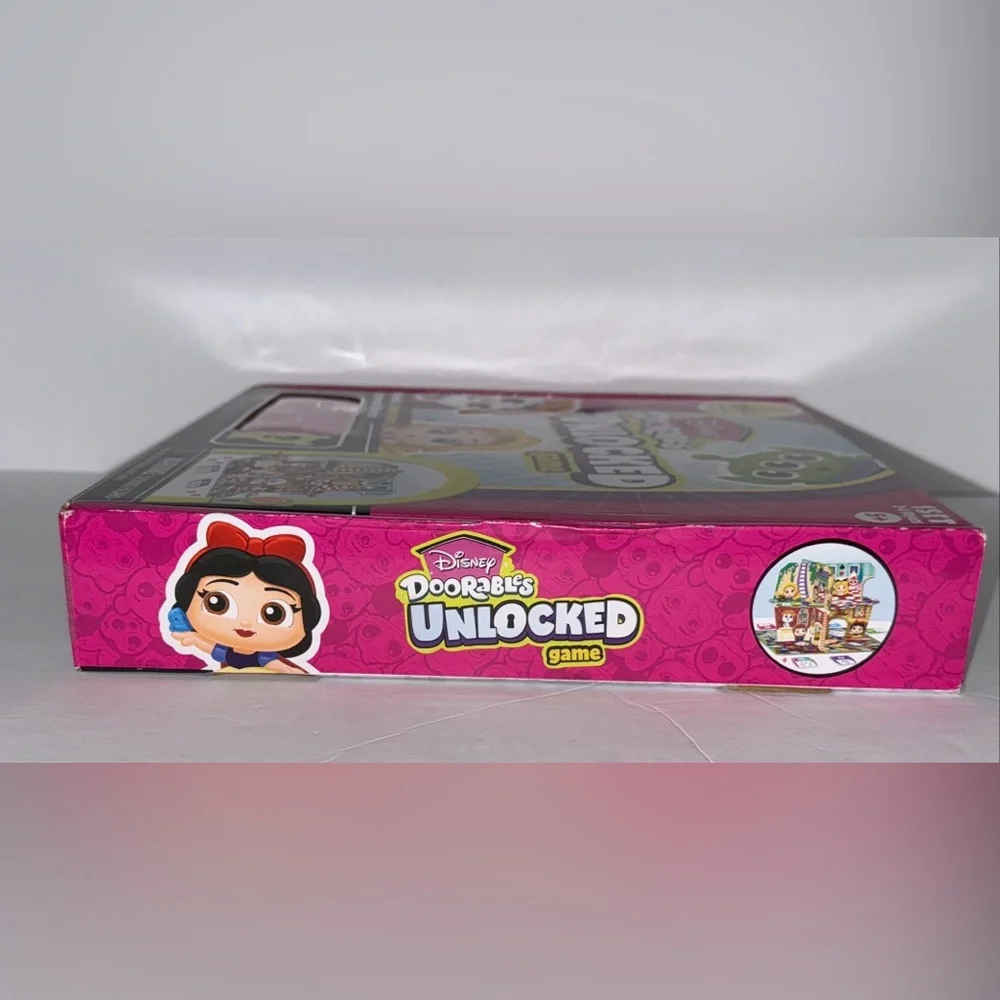 Disney Doorables Unlocked! Board Game – Brand New Sealed with 4 Exclusive Figure